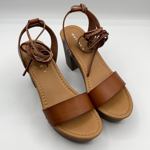 Madden Girl Shoes - MADDEN GIRL WOMEN'S LEO HEELS-COGNAC